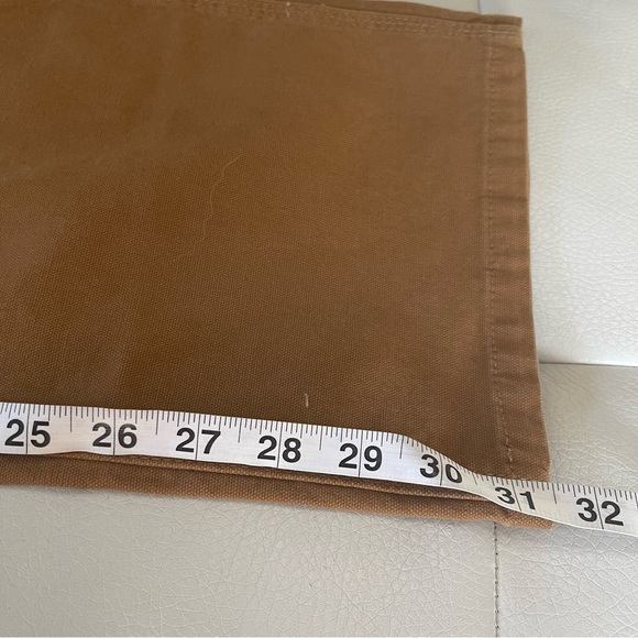 Dickies women’s carpenter pants relaxed fit NWT brown rinsed duck color size 14 - Picture 16 of 16